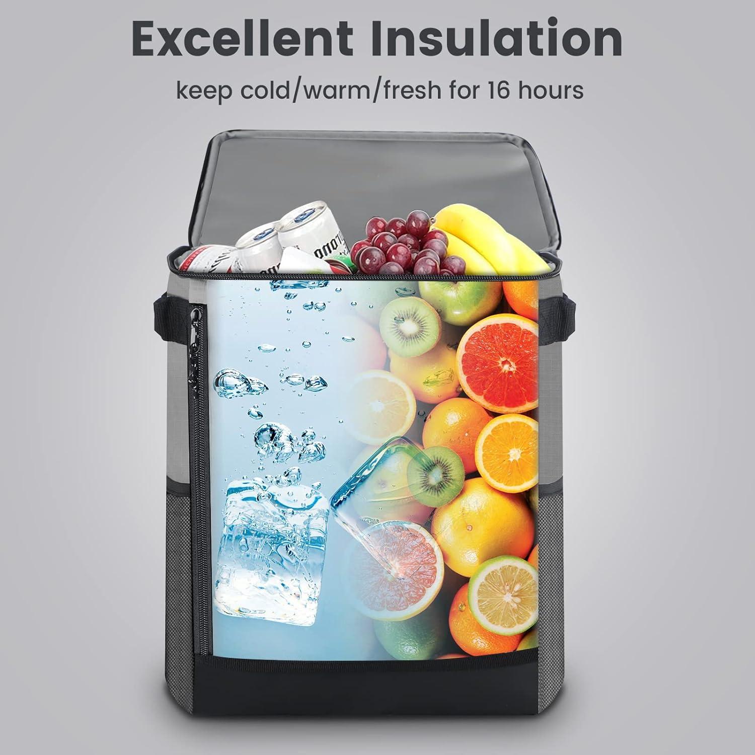 Mochila Enfriadora ZAKEEP 36 Latas Acolchada Camping