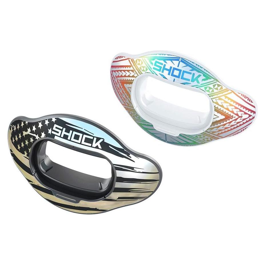 Escudo Intercambiable Shock Doctor 39-RWBFLGSLVTRBL - Patinaje