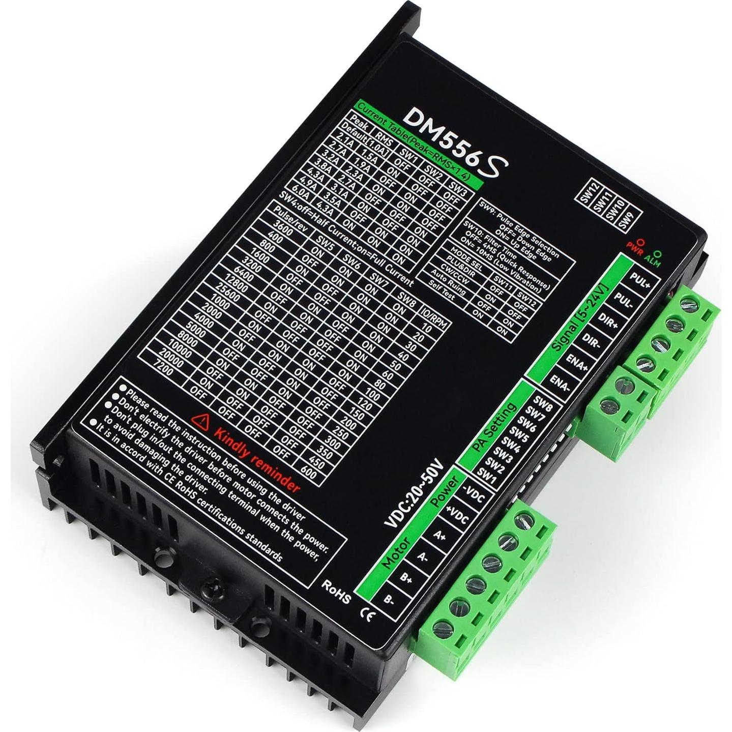 Controlador de Motor Paso a Paso CNCTOPBAOS DM556S 20-50V