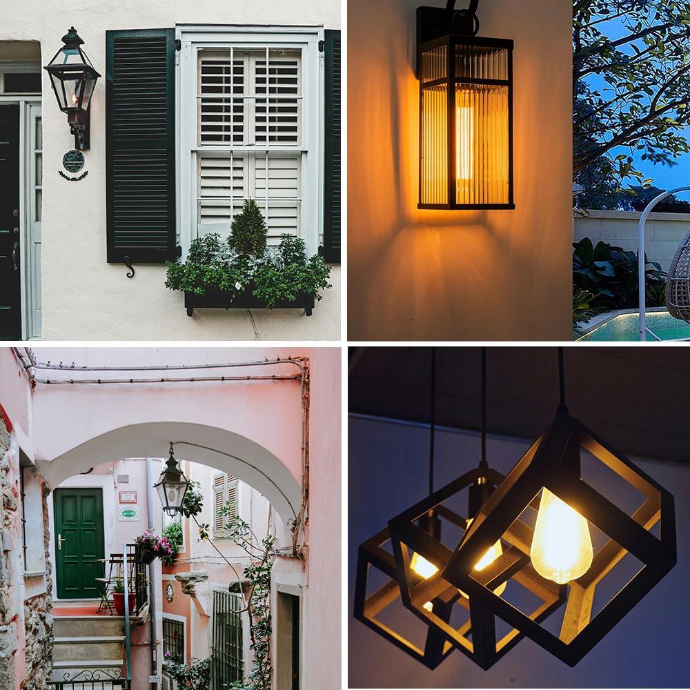 Enchufe Sensor de Luz Mighmia E26 E27 2 Piezas 150W