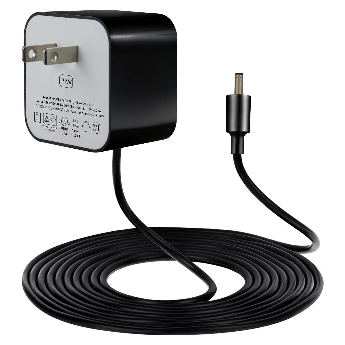 Adaptador de corriente 15W ZTTXL para Echo Dot y Show 5