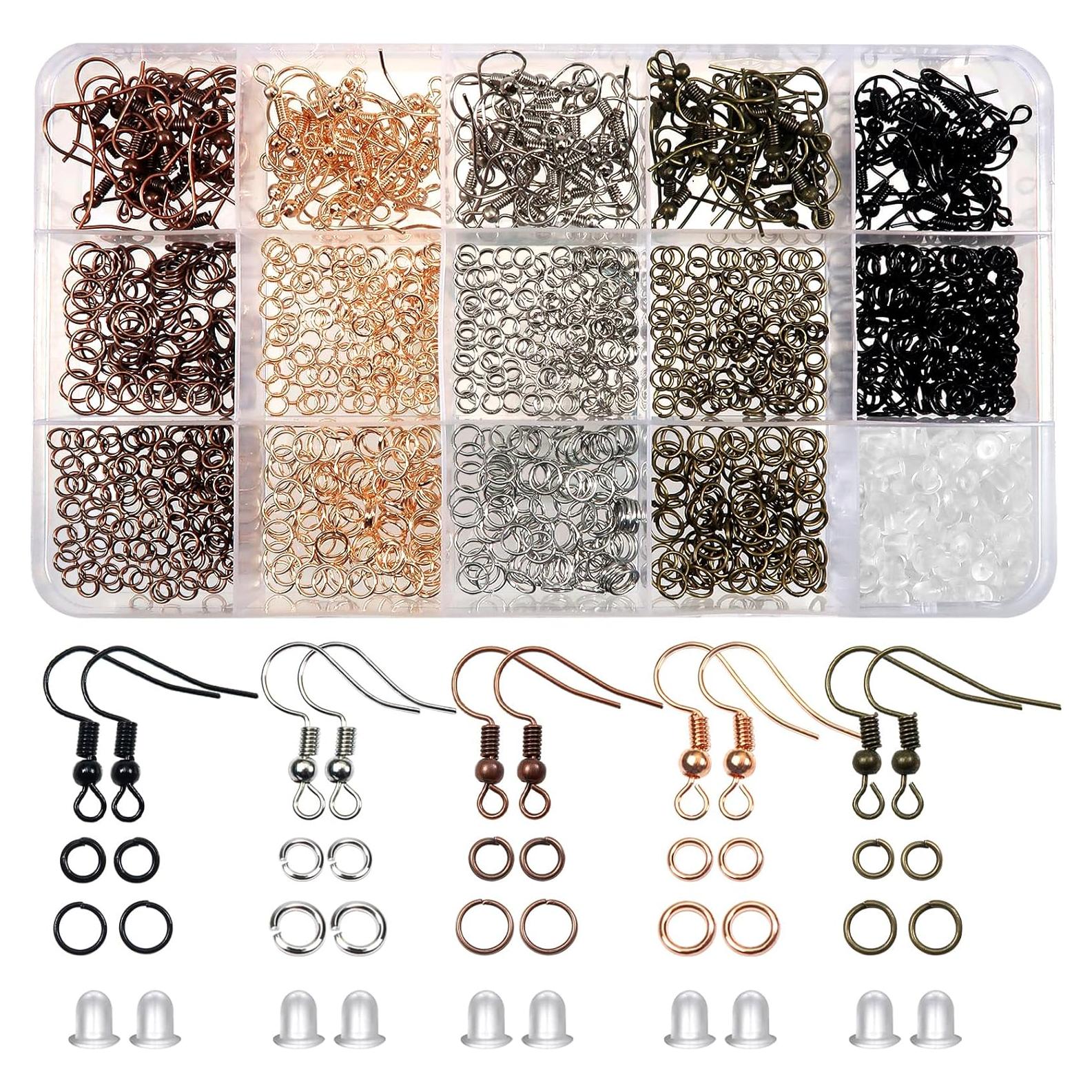 Kit de Ganchos Hipoalergénicos TOAOB 150pcs para Pendientes