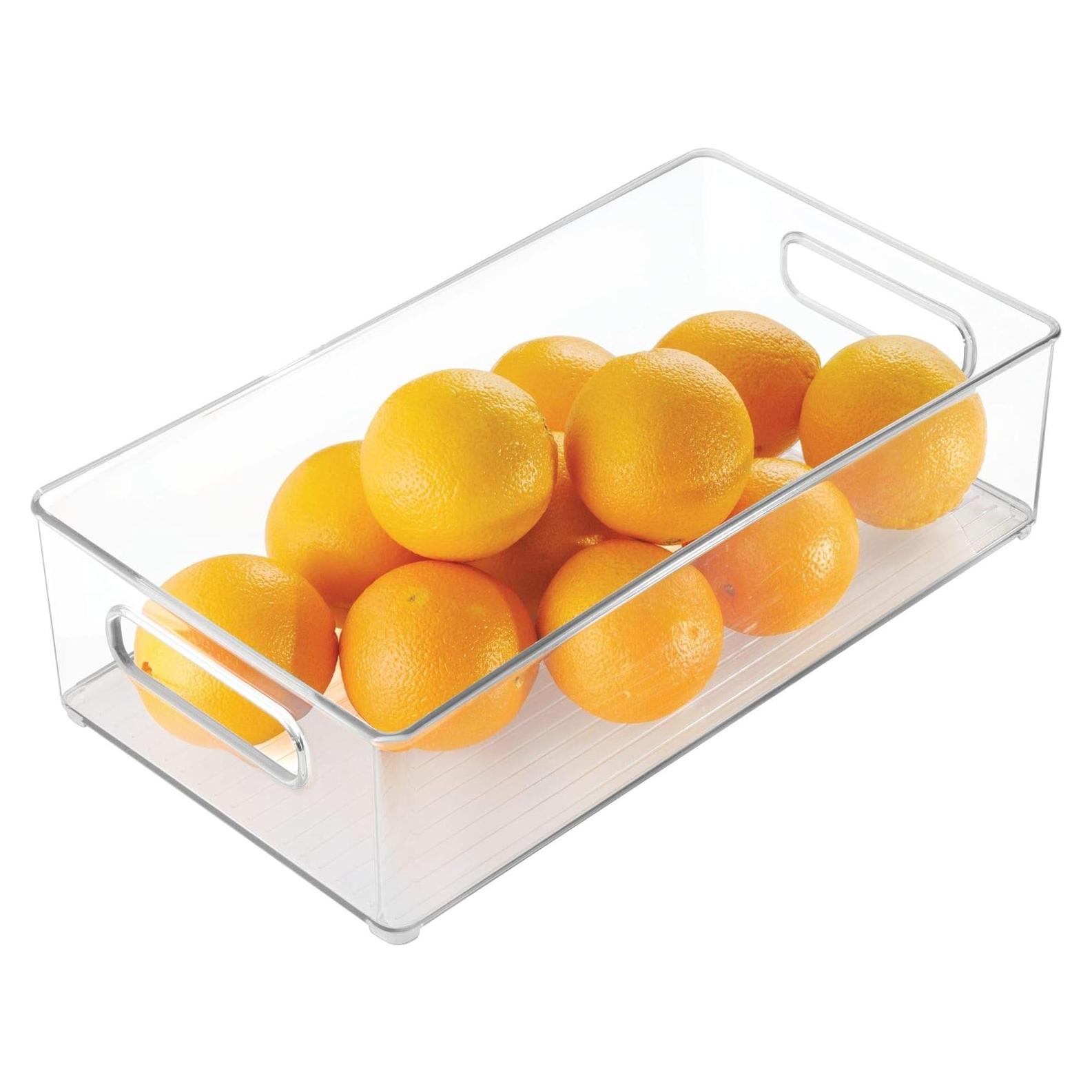 Contenedor de Almacenamiento iDesign 20x10x37 cm Claro