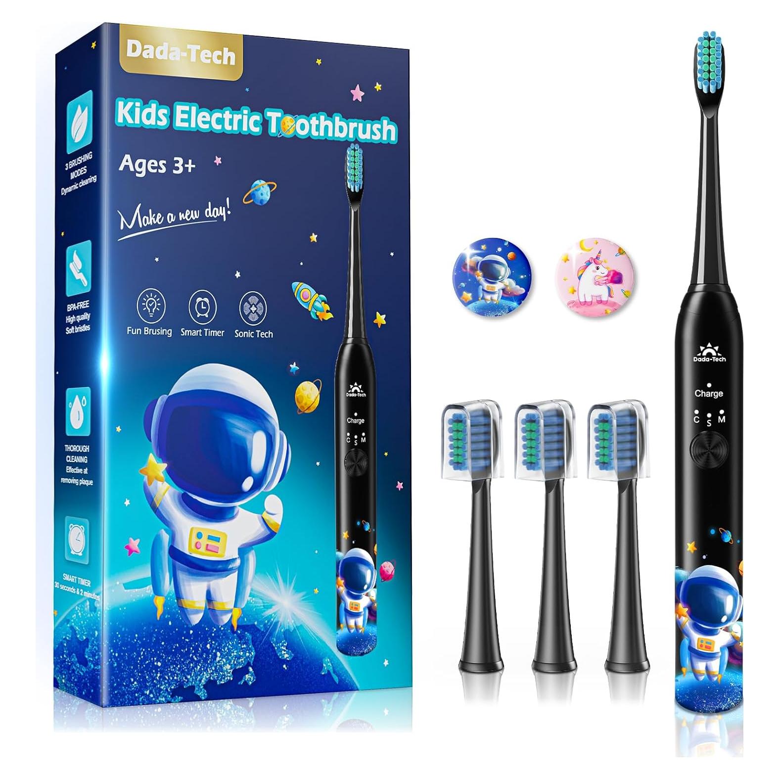 Cepillo de Dientes Eléctrico DADA-TECH para Niños 3-18 Años