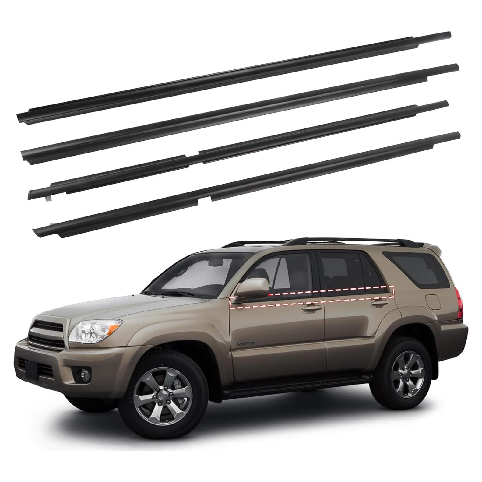 Sello de Moldura de Ventana ItranMc para Toyota 4Runner 2003-2009