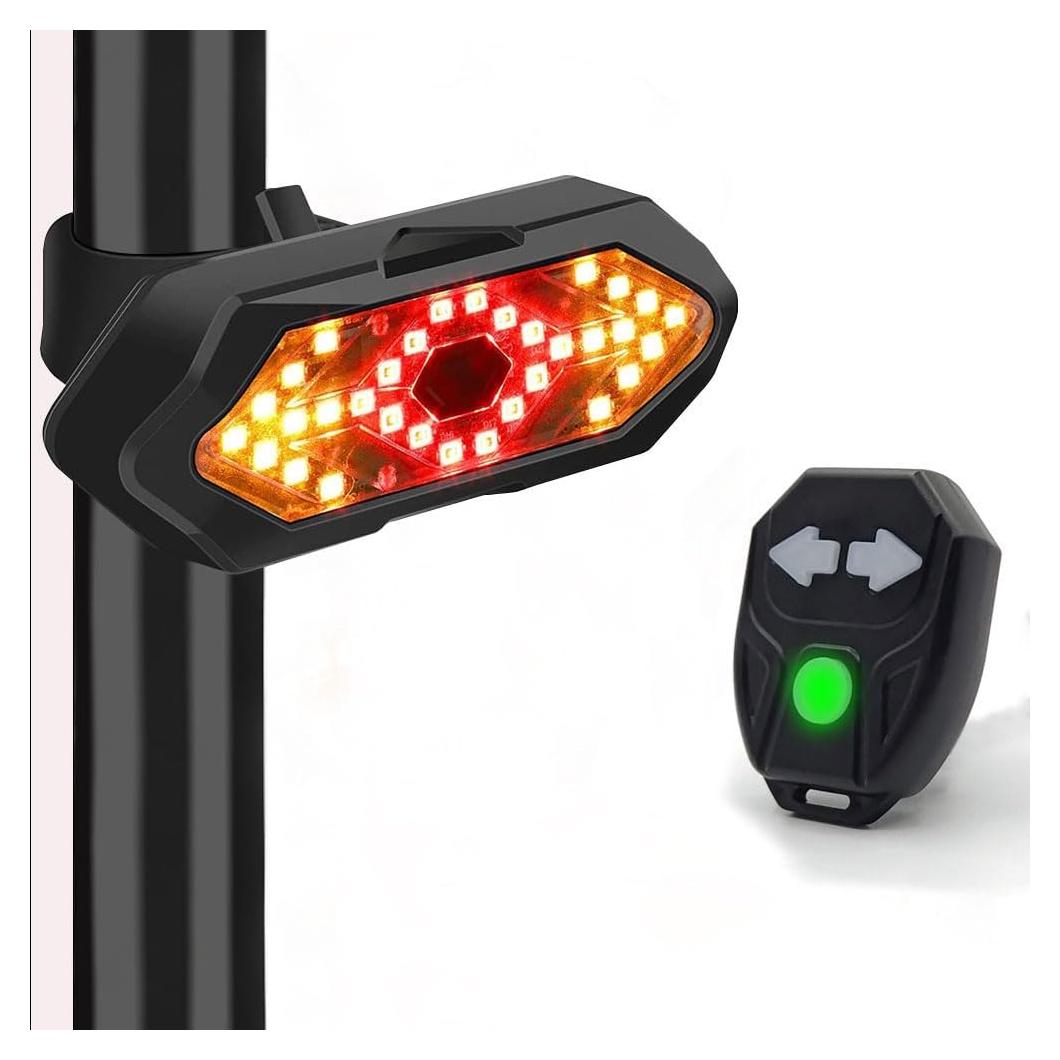 Luz Trasera de Bicicleta HITASTAR HTBTL01 LED Recargable USB