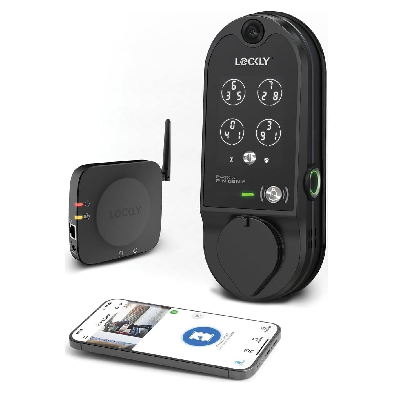 Cerradura Inteligente Lockly Vision con Timbre y Huella