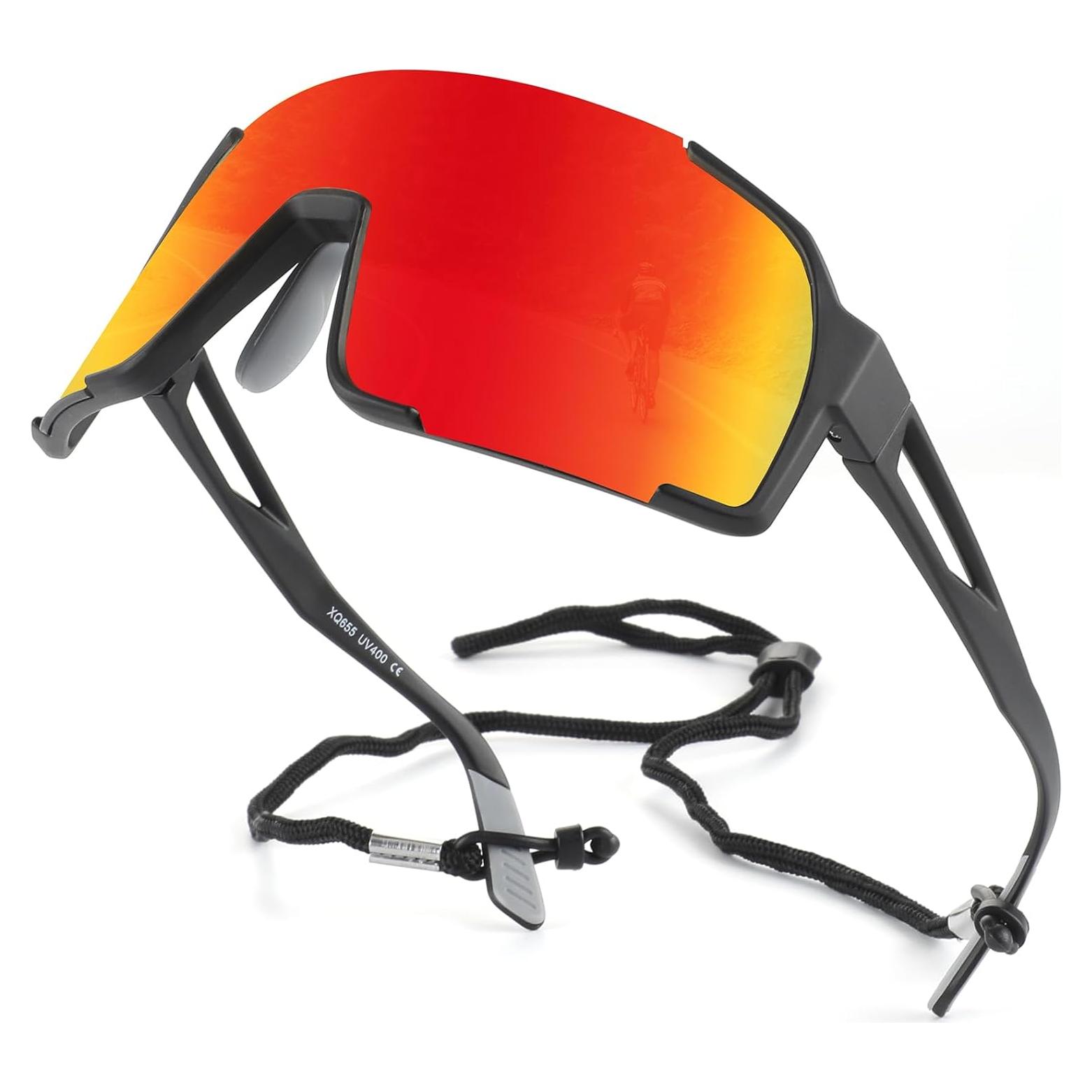 Gafas de sol deportivas OULAIQI Xq-655 UV400 para ciclismo