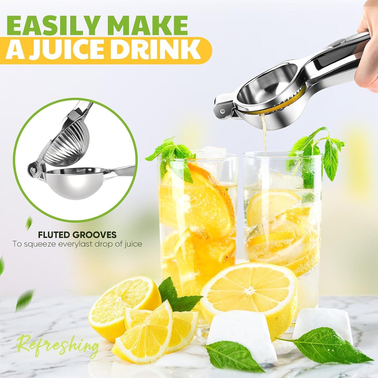 Exprimidor de Limón Manual PUPTILY Acero Inoxidable 320g