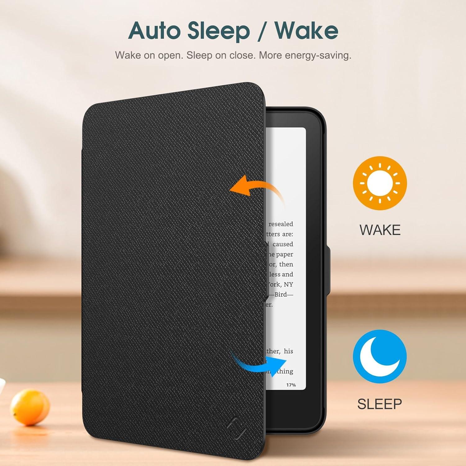 Funda Fintie para Kindle Paperwhite 2024 - Delgada y Ligera