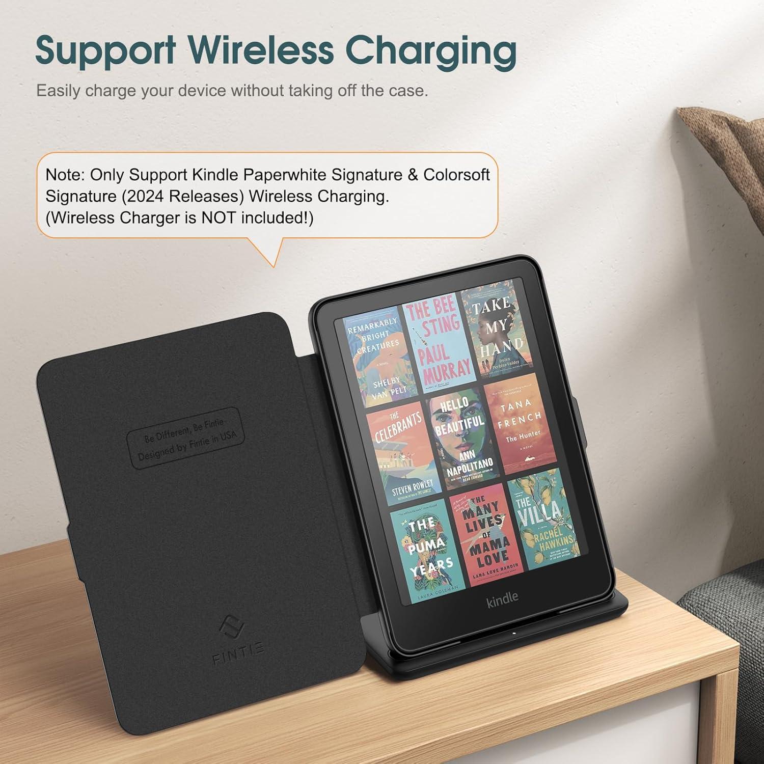 Funda Fintie para Kindle Paperwhite 2024 - Delgada y Ligera