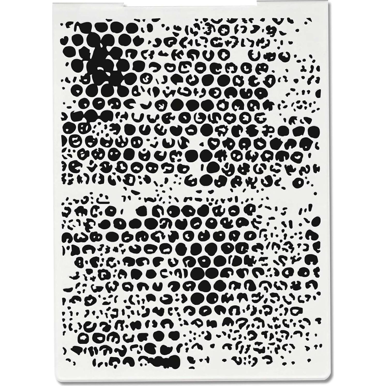 Carpeta de Embossing Dot Threetols 14.5x10.5 cm para Manualidades