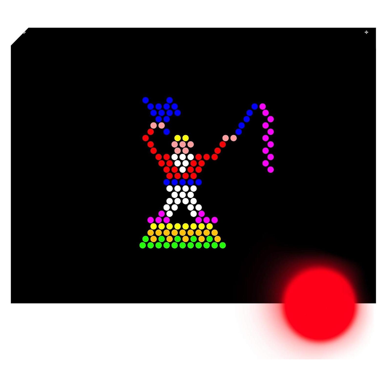 Plantillas de recarga IllumiPeg para Lite Brite Original 22.86x30.48cm