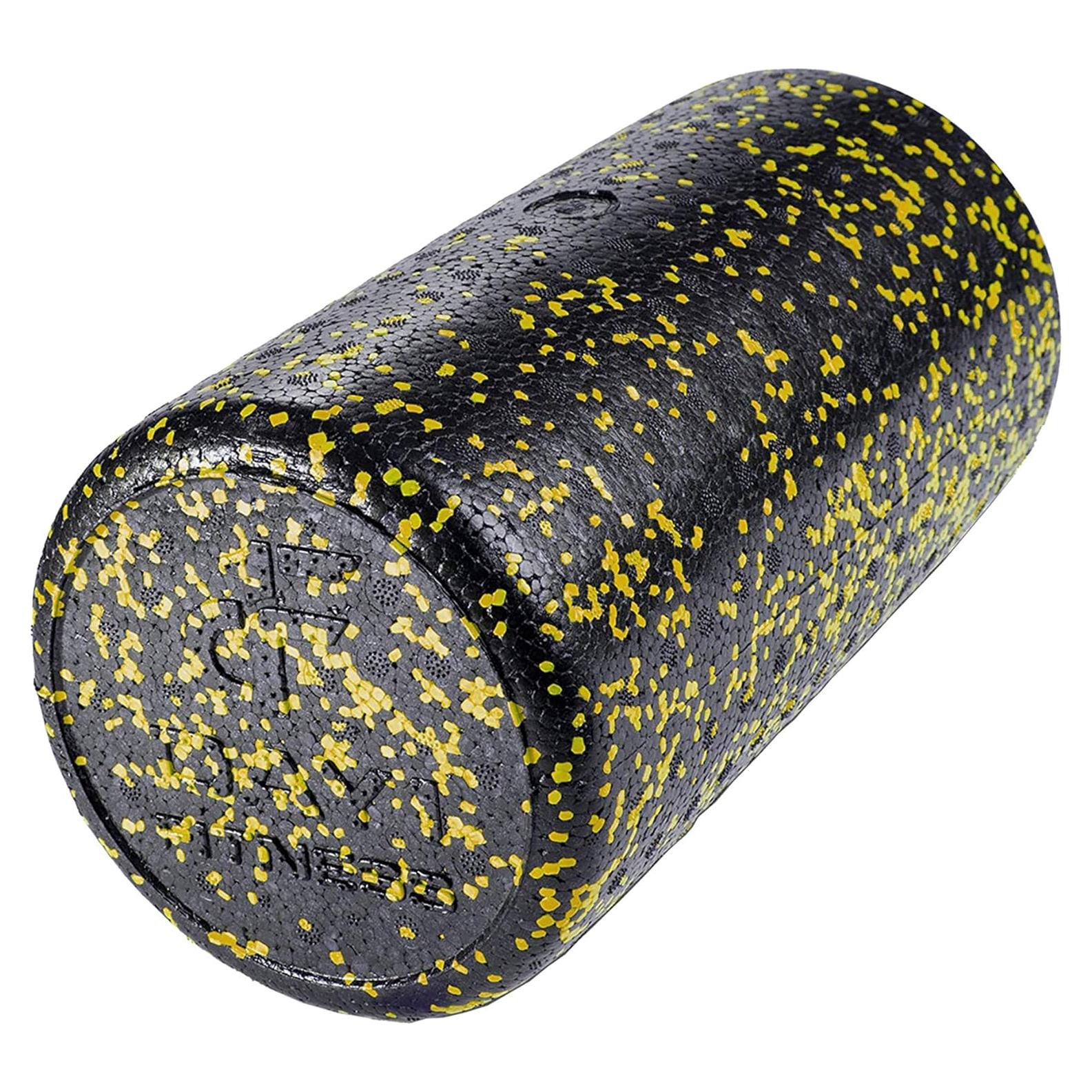 Rodillo de Espuma Day 1 Fitness 30.48 cm Amarillo - Masaje Profundo