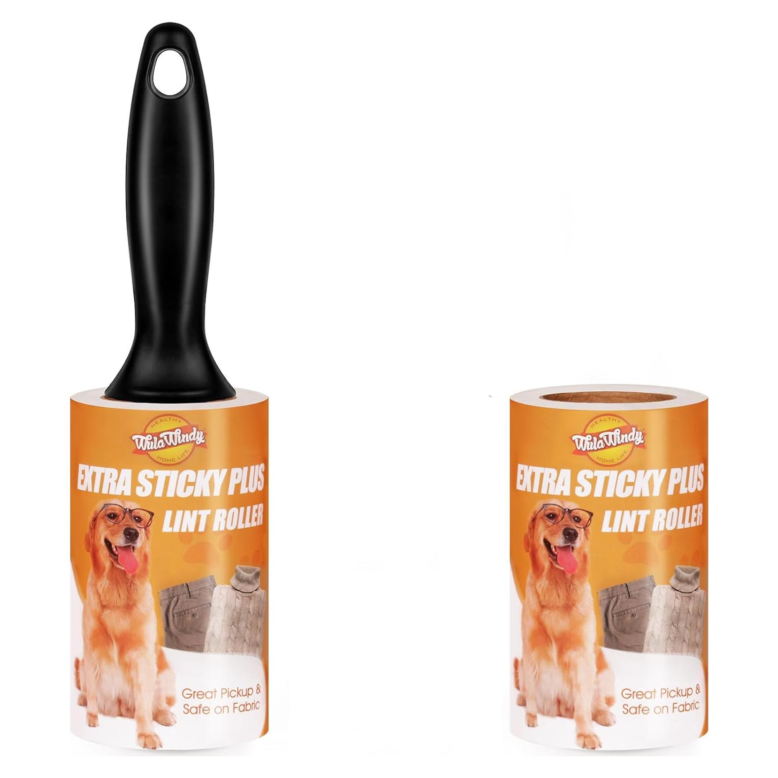 Rodillo para Pelusa WulaWindy - 240 Hojas, 2 Paquetes