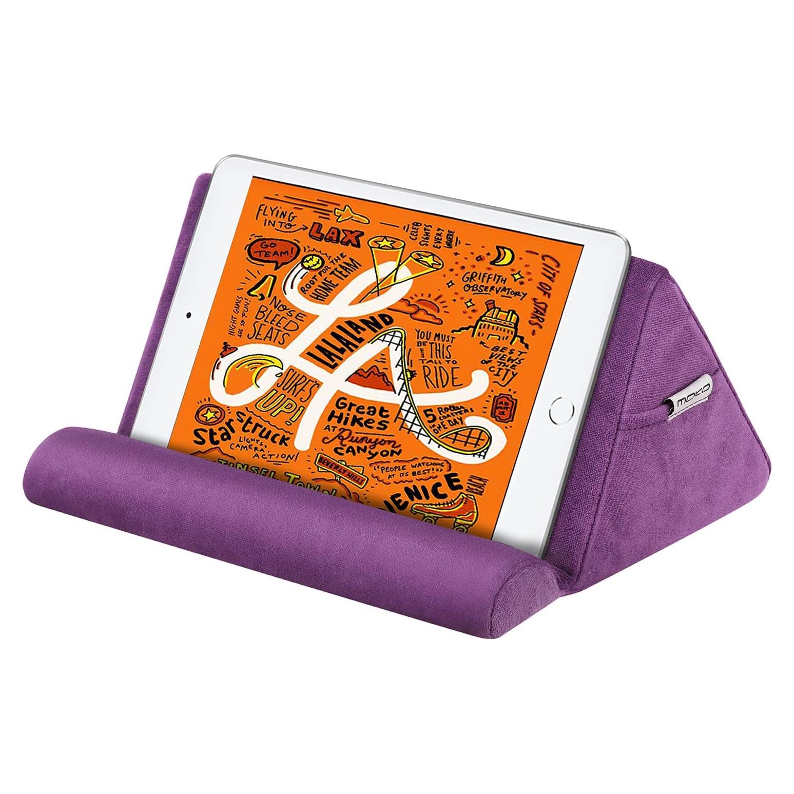 Soporte de almohada para tablet MoKo - Compatible hasta 27.94 cm