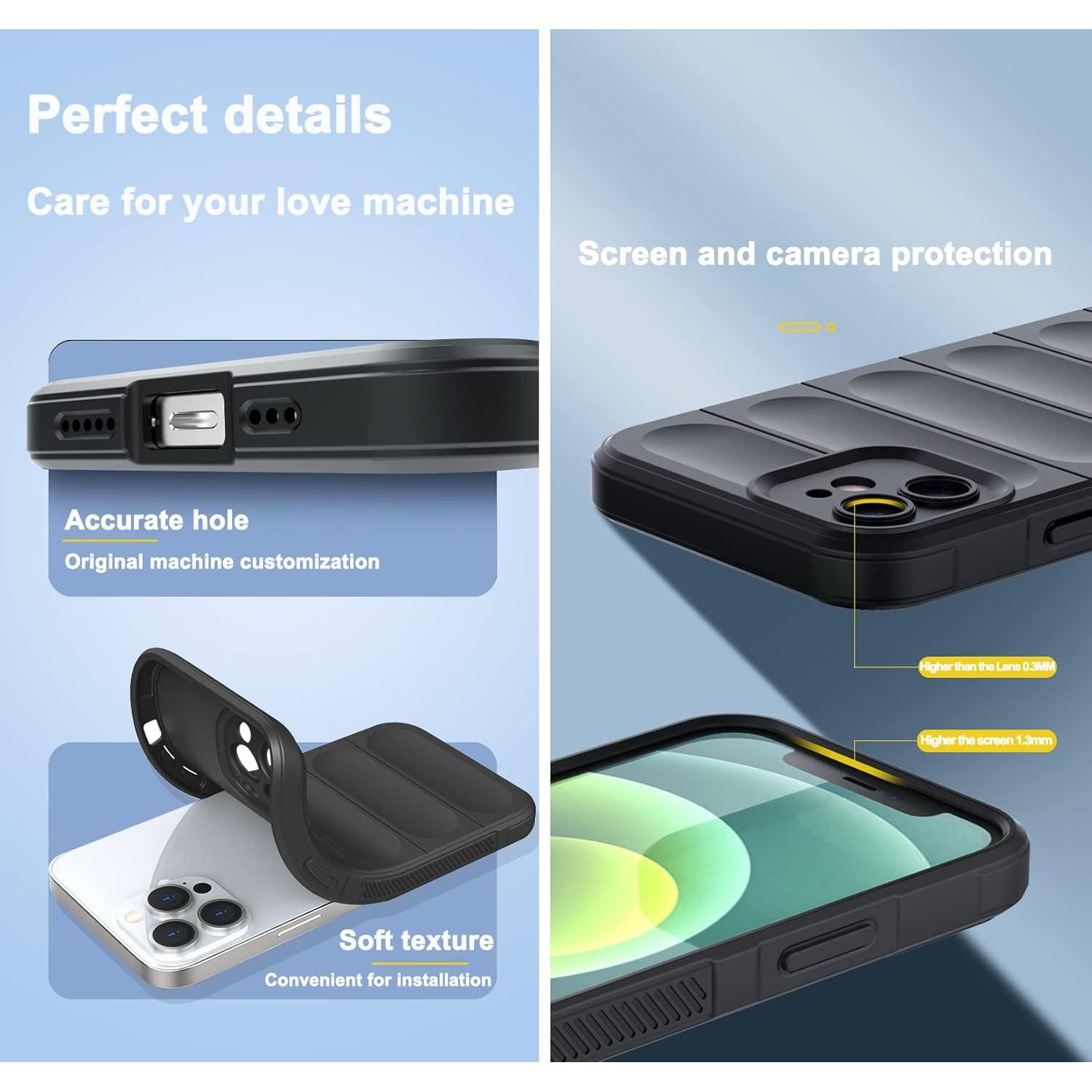 Funda Honor 70 Wousunly Silicona TPU Anticaída Negra