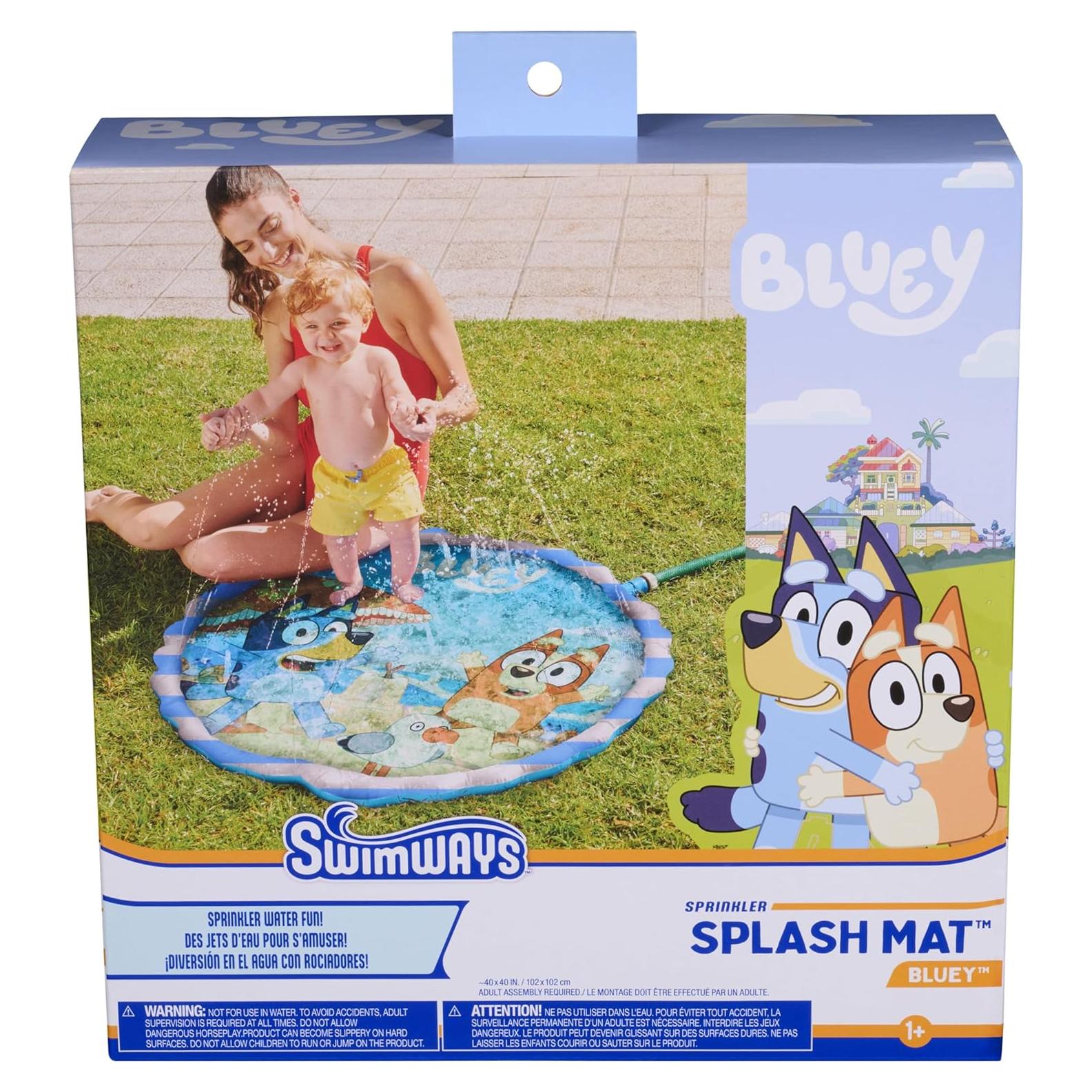 Alfombra Splash Bluey Swimways 101.6 cm para Niños
