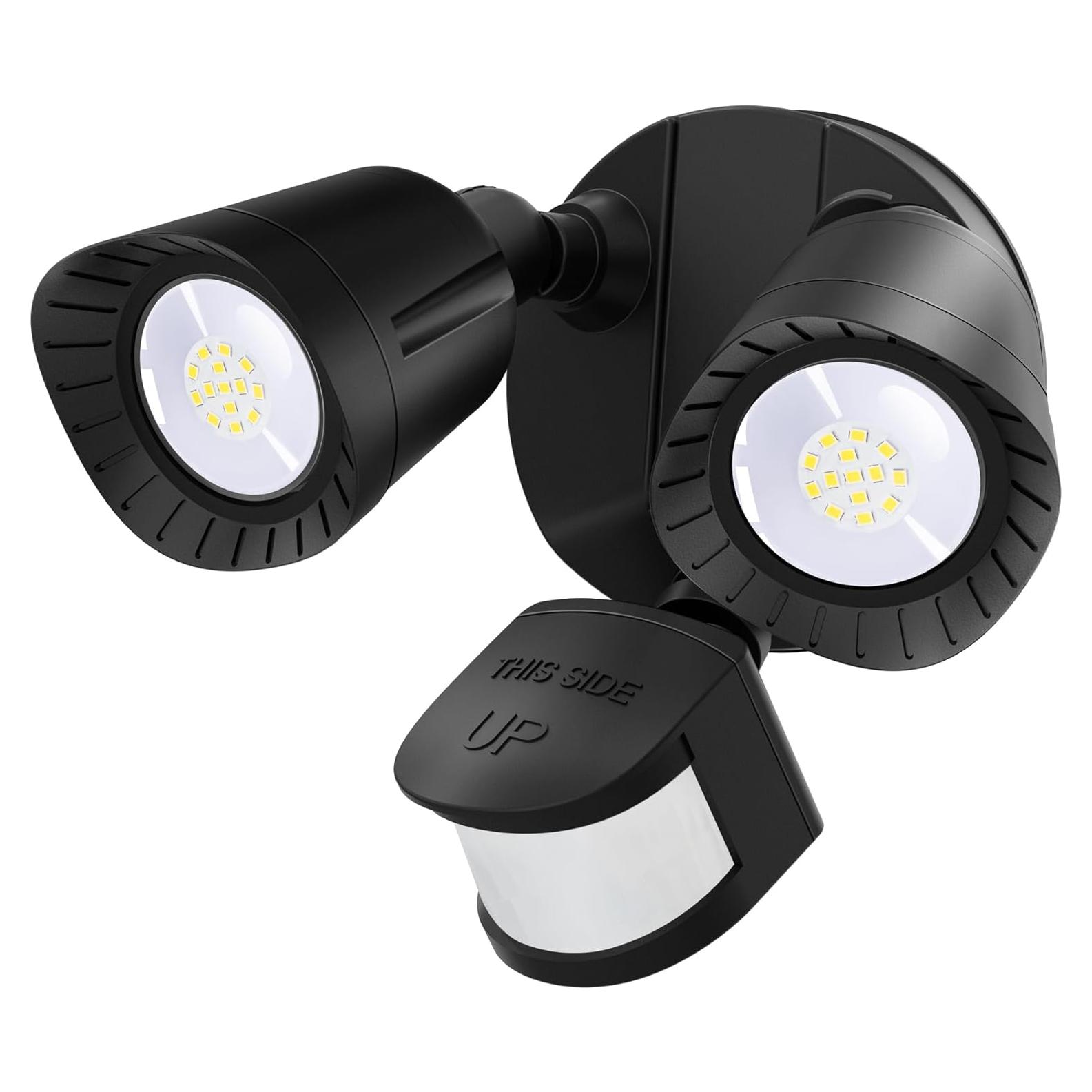 Luz LED de Inundación R.W.FLAME 24W con Sensor de Movimiento IP54