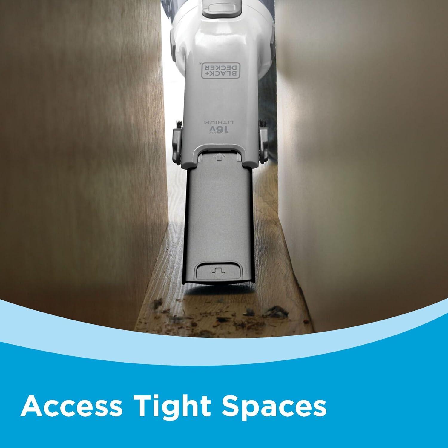 Aspiradora de mano inalámbrica BLACK+DECKER 16V CHV1410L