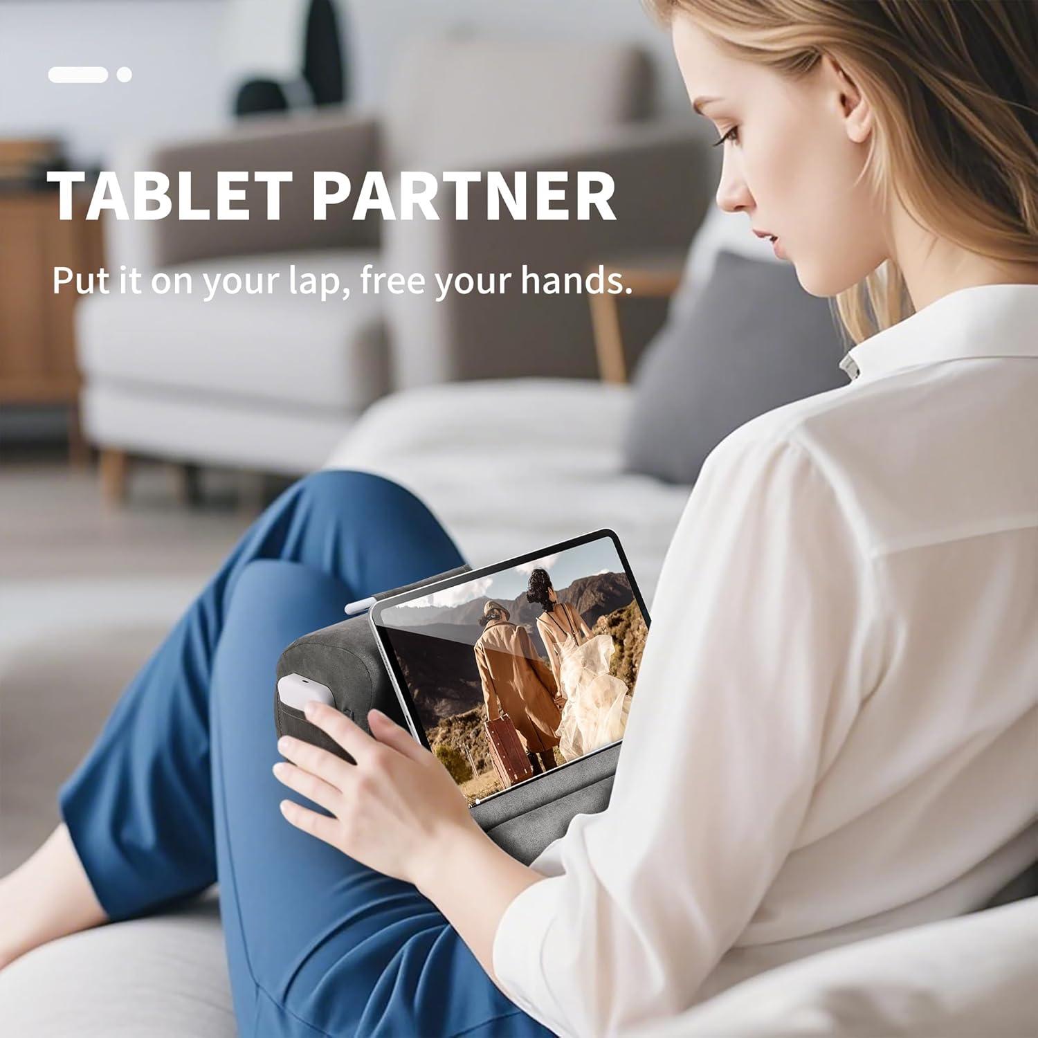 Soporte de Almohada para Tableta CreaDream Gris 4-13" Ajustable