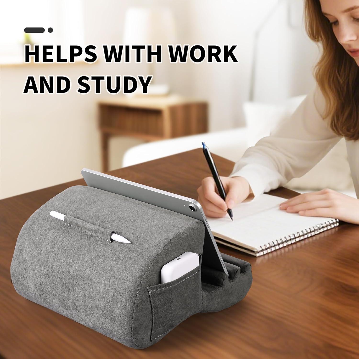 Soporte de Almohada para Tableta CreaDream Gris 4-13" Ajustable