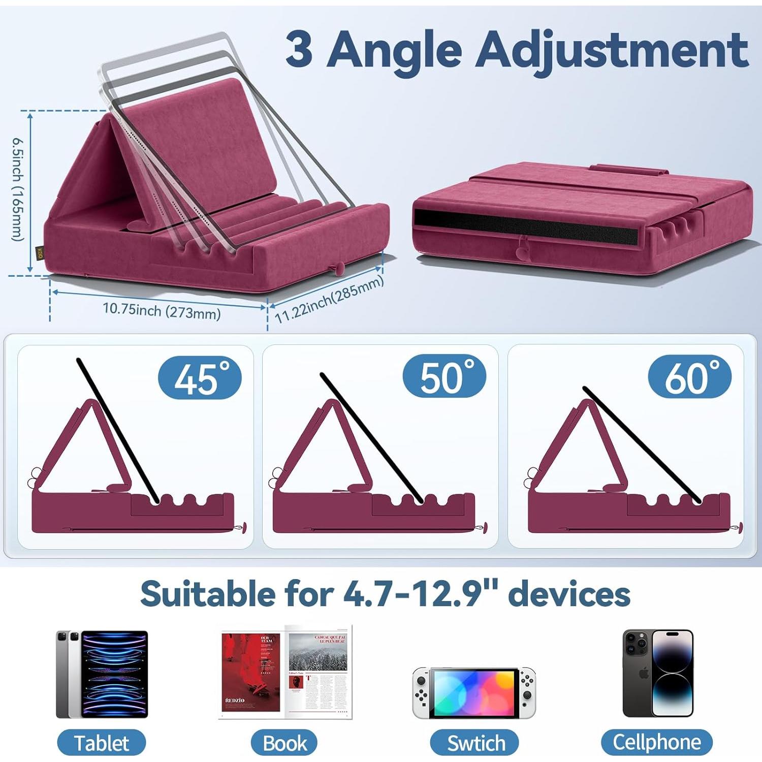 Soporte de Almohada KDD Plegable para Tableta 27.94 cm