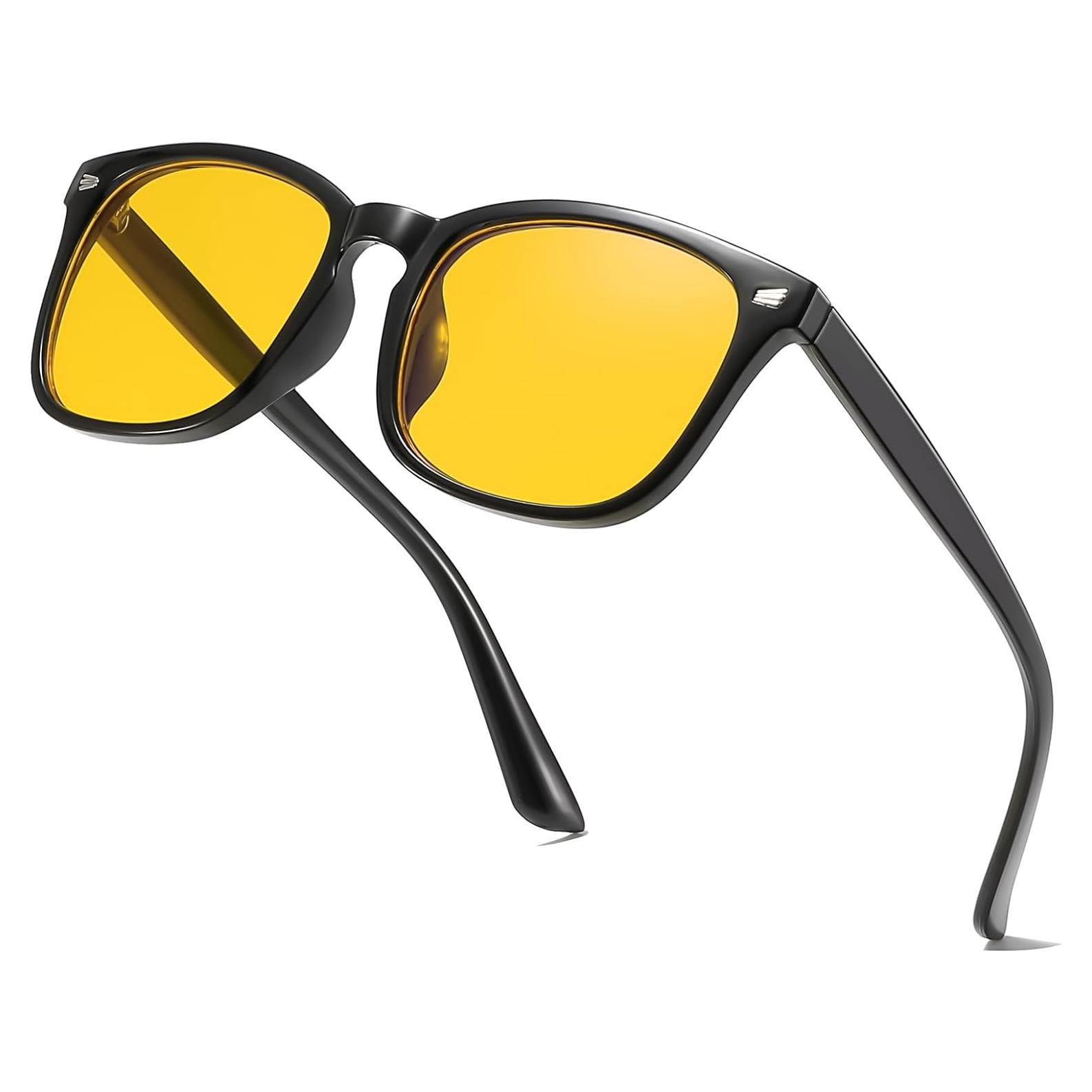 Gafas de Visión Nocturna UV400 Antideslumbrante para Conducir