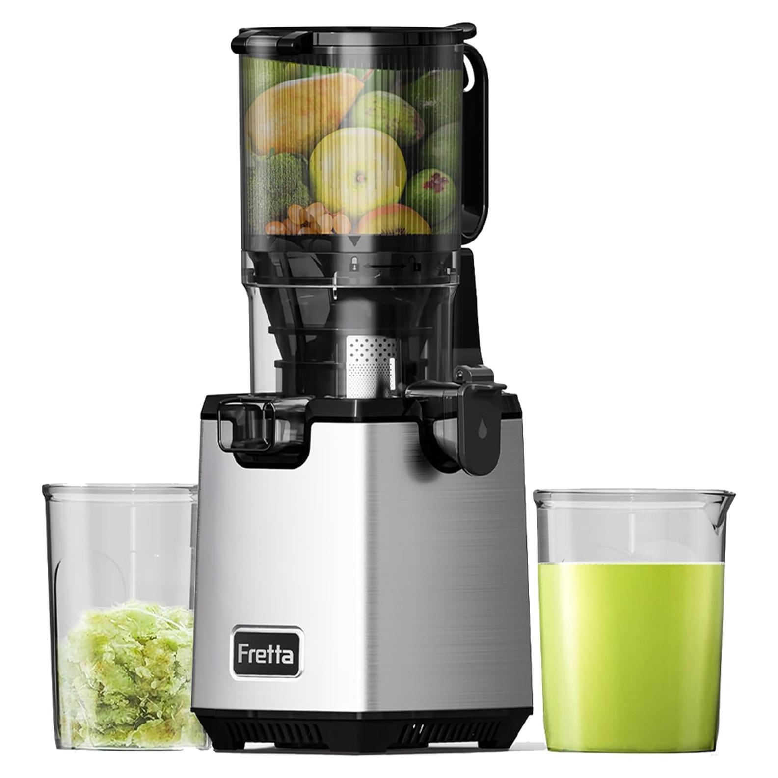 Exprimidor Fretta Boost 250W Acero Inoxidable 1.54kg