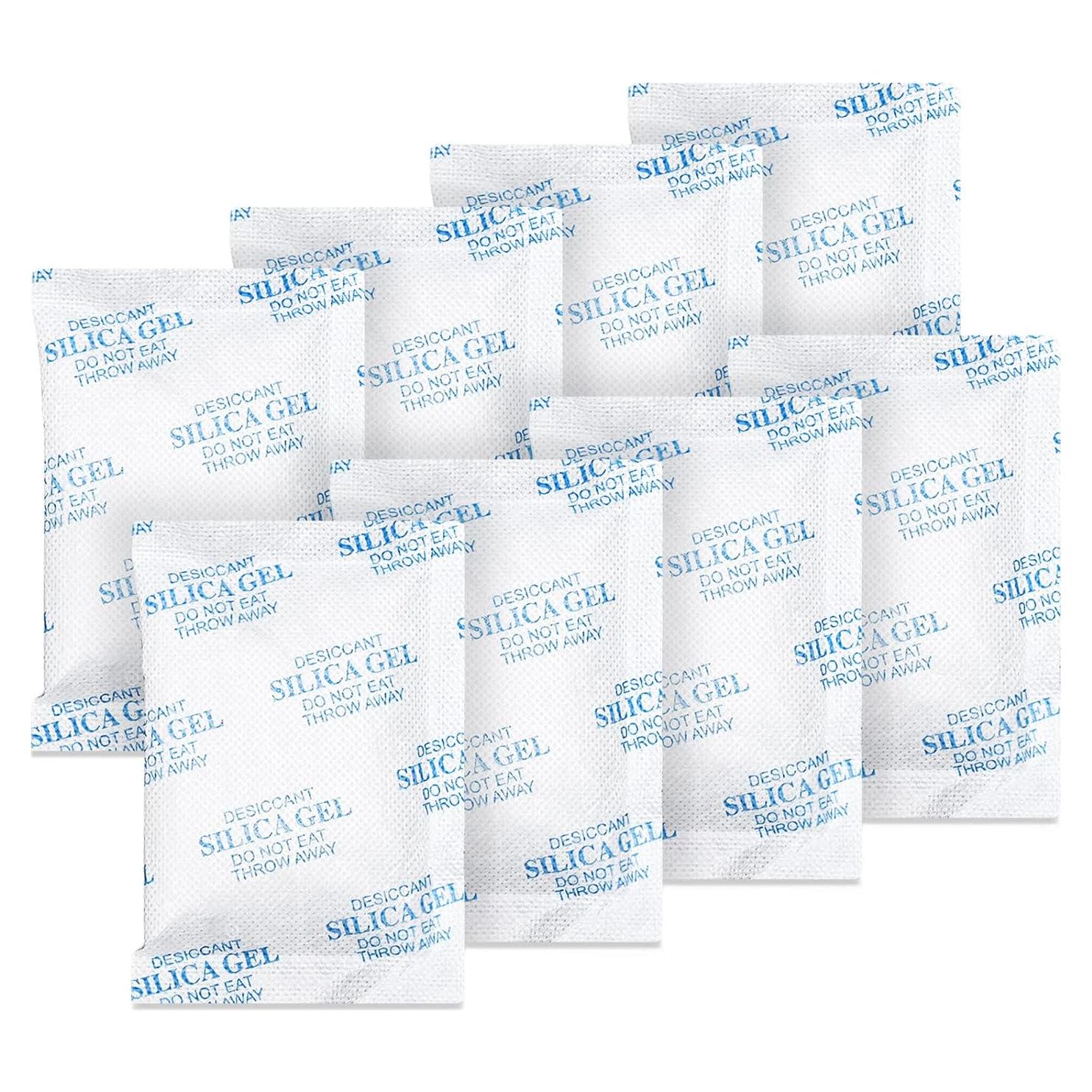 Absorbentes de Humedad Gel de Sílice 20G - 45 Paquetes Premium