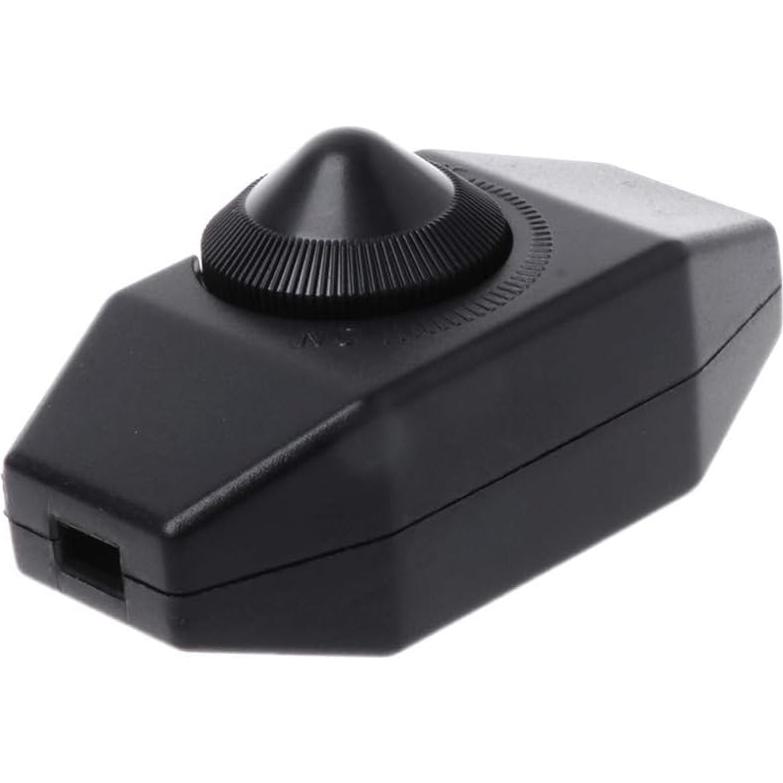 Regulador de Lámpara Caralin 220V Táctil Negro 7x3.3cm