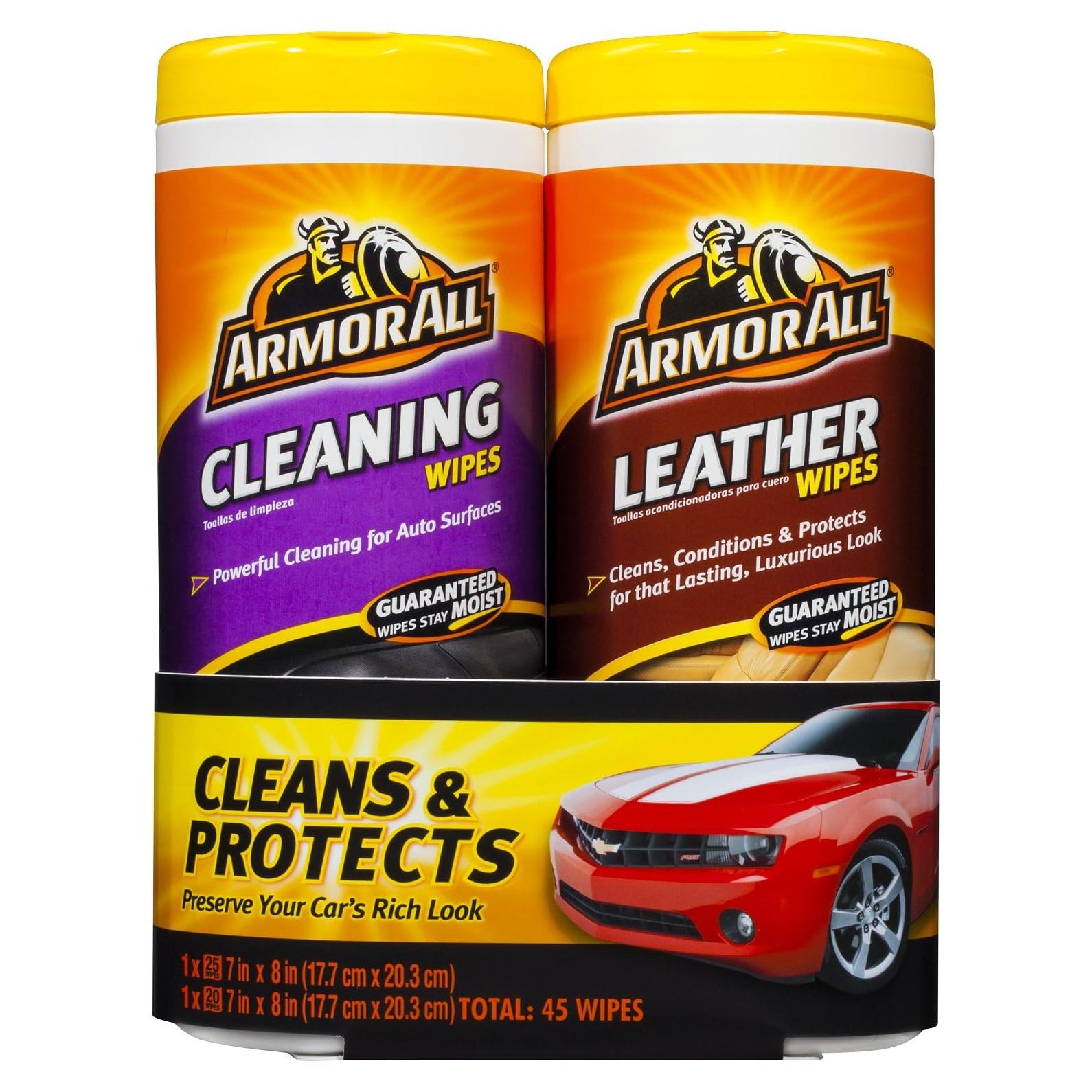 Toallitas de limpieza para automóviles Armor All - 50 unidades