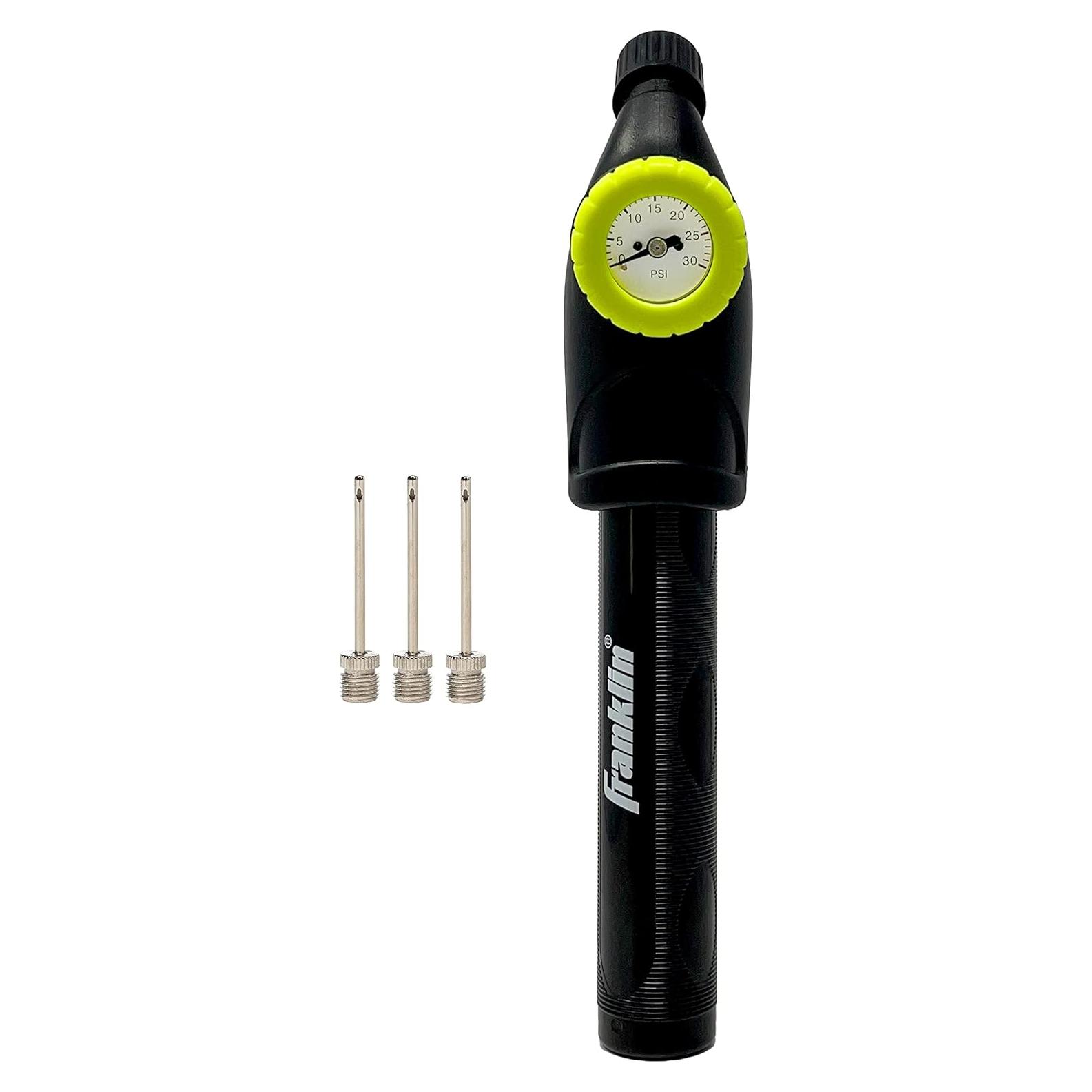 Bomba de Pelotas Franklin Sports con Manómetro - Inflador Manual