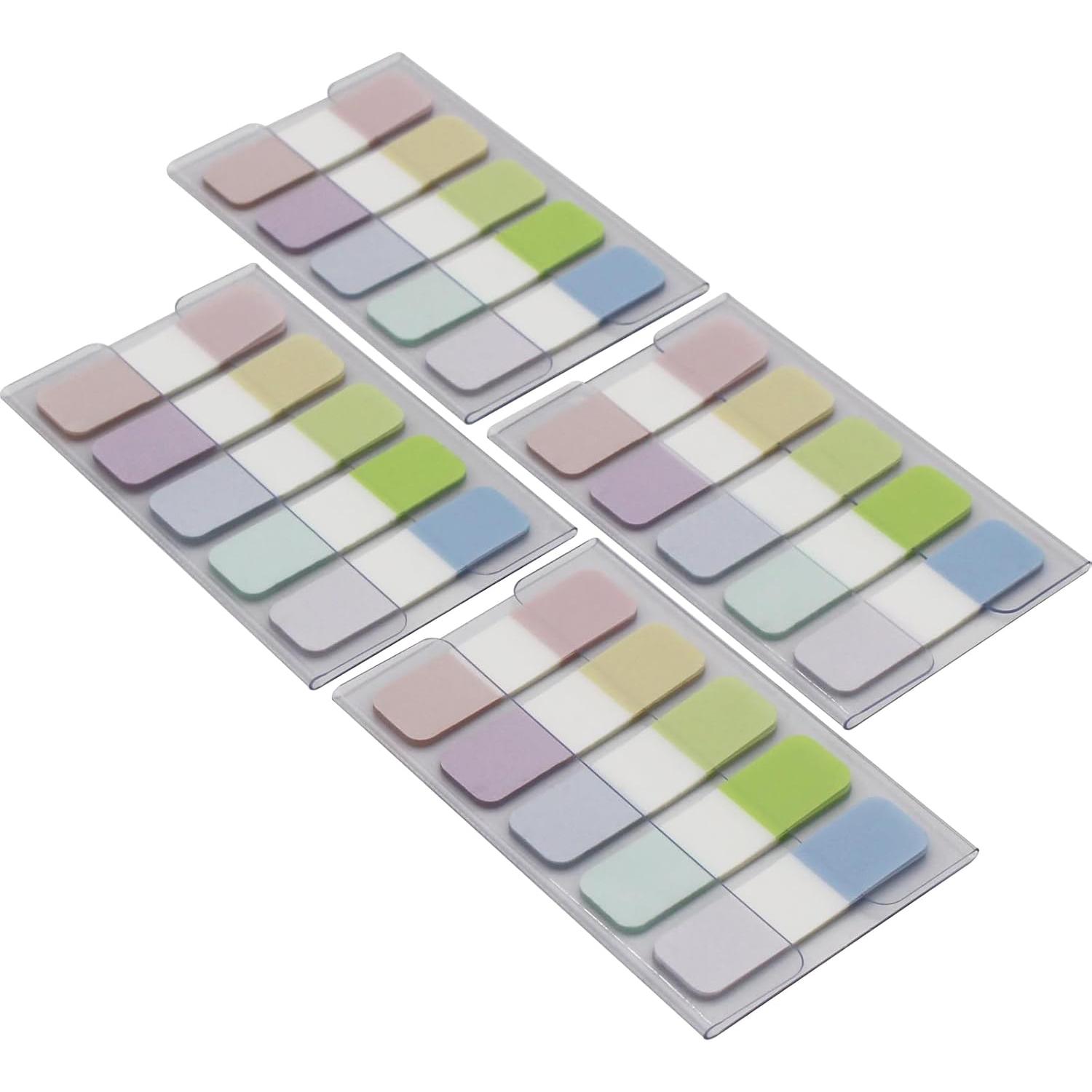 Banderas Adhesivas Andoca Asortidas 1.19x4.34cm 400 Páginas