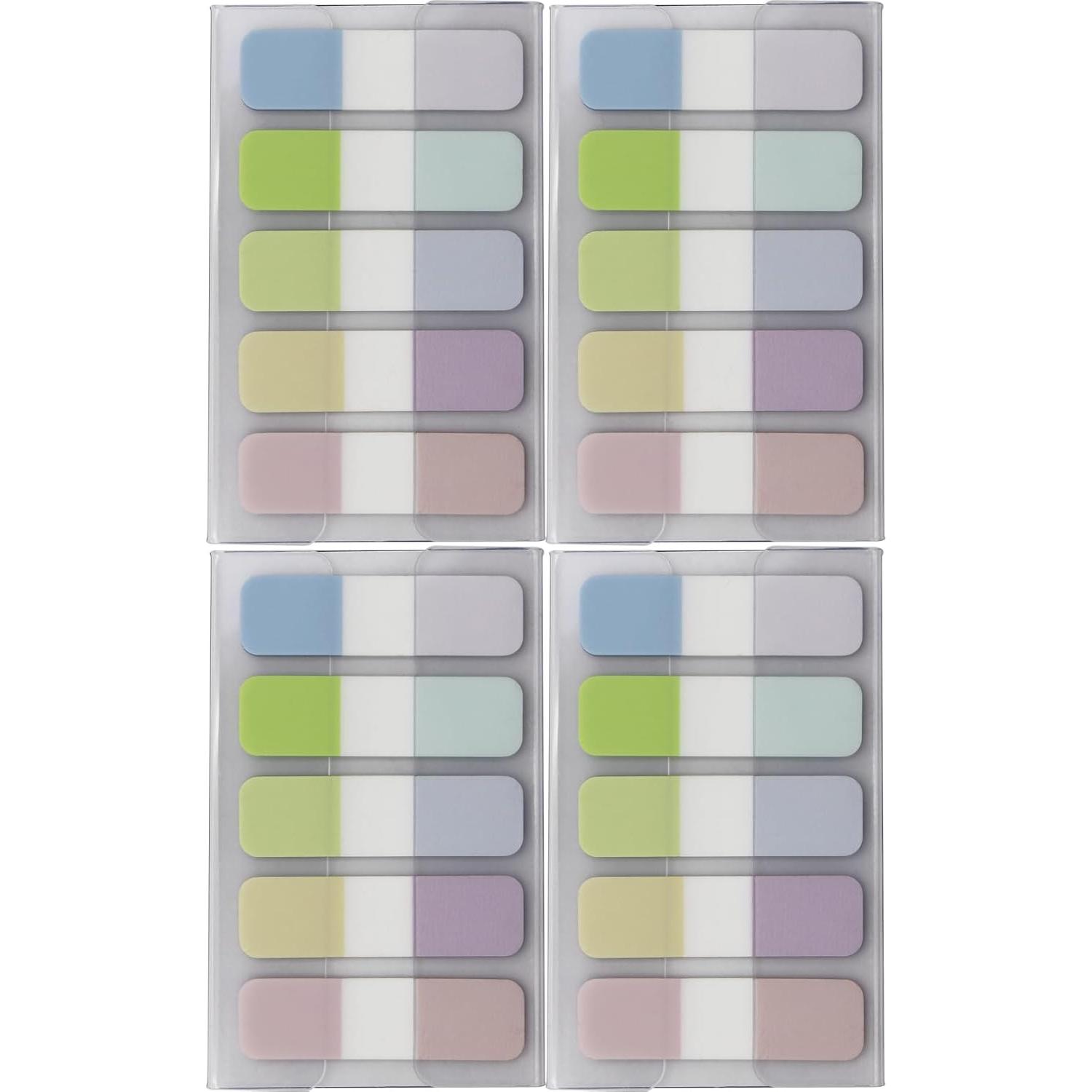 Banderas Adhesivas Andoca Asortidas 1.19x4.34cm 400 Páginas