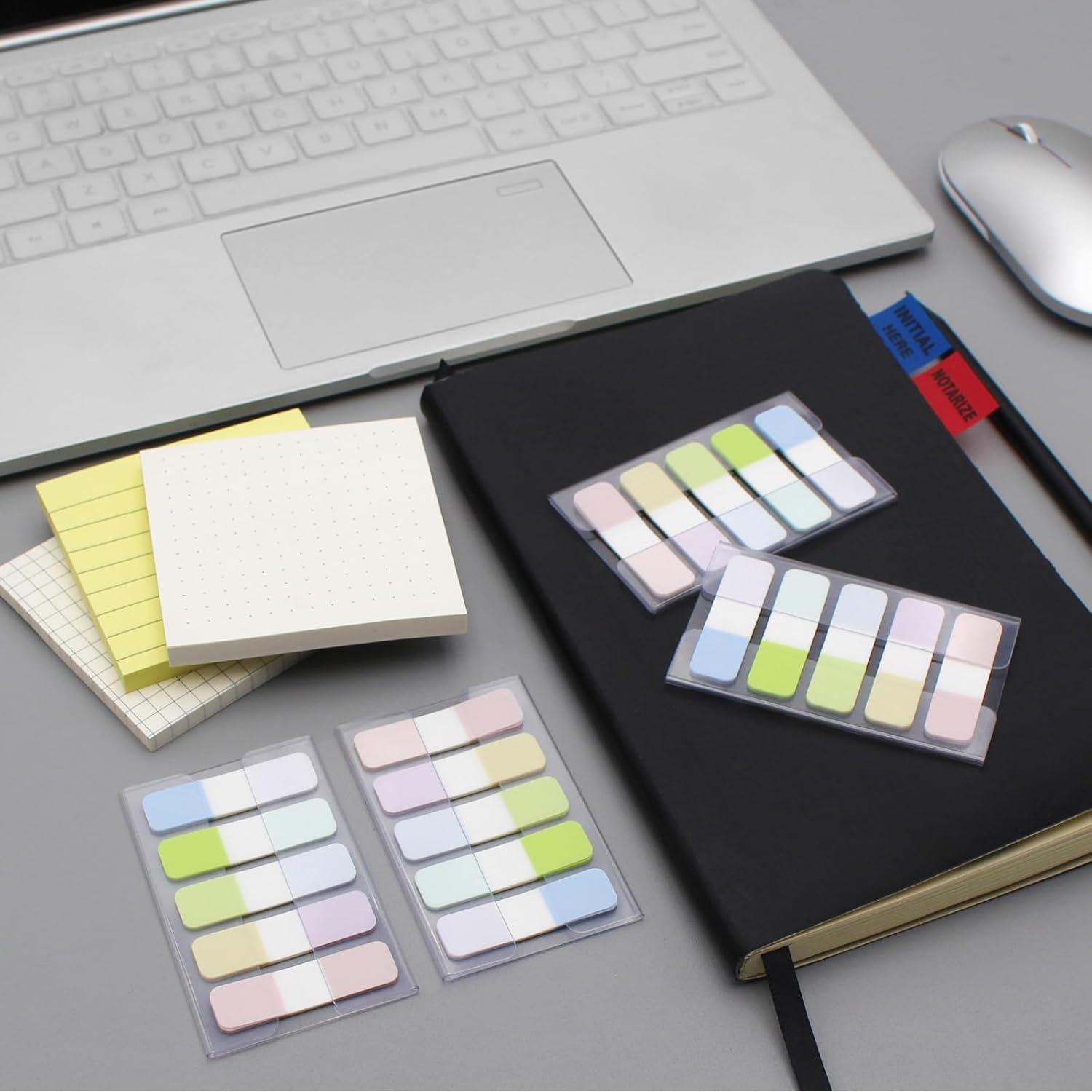 Banderas Adhesivas Andoca Asortidas 1.19x4.34cm 400 Páginas