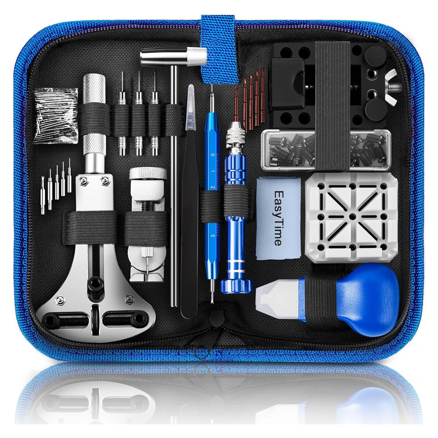 Kit de Herramientas para Reloj EasyTime 147 PCS - Reparación y Batería