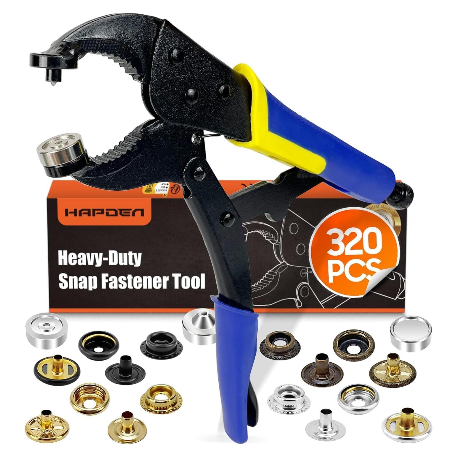 Herramienta de Instalación de Botones HAPDEN AK05 con 80 PCS