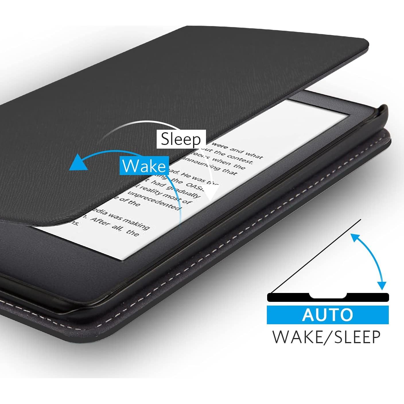 Funda CoBak para Kindle 6" 2024/2022 con Soporte y Correa