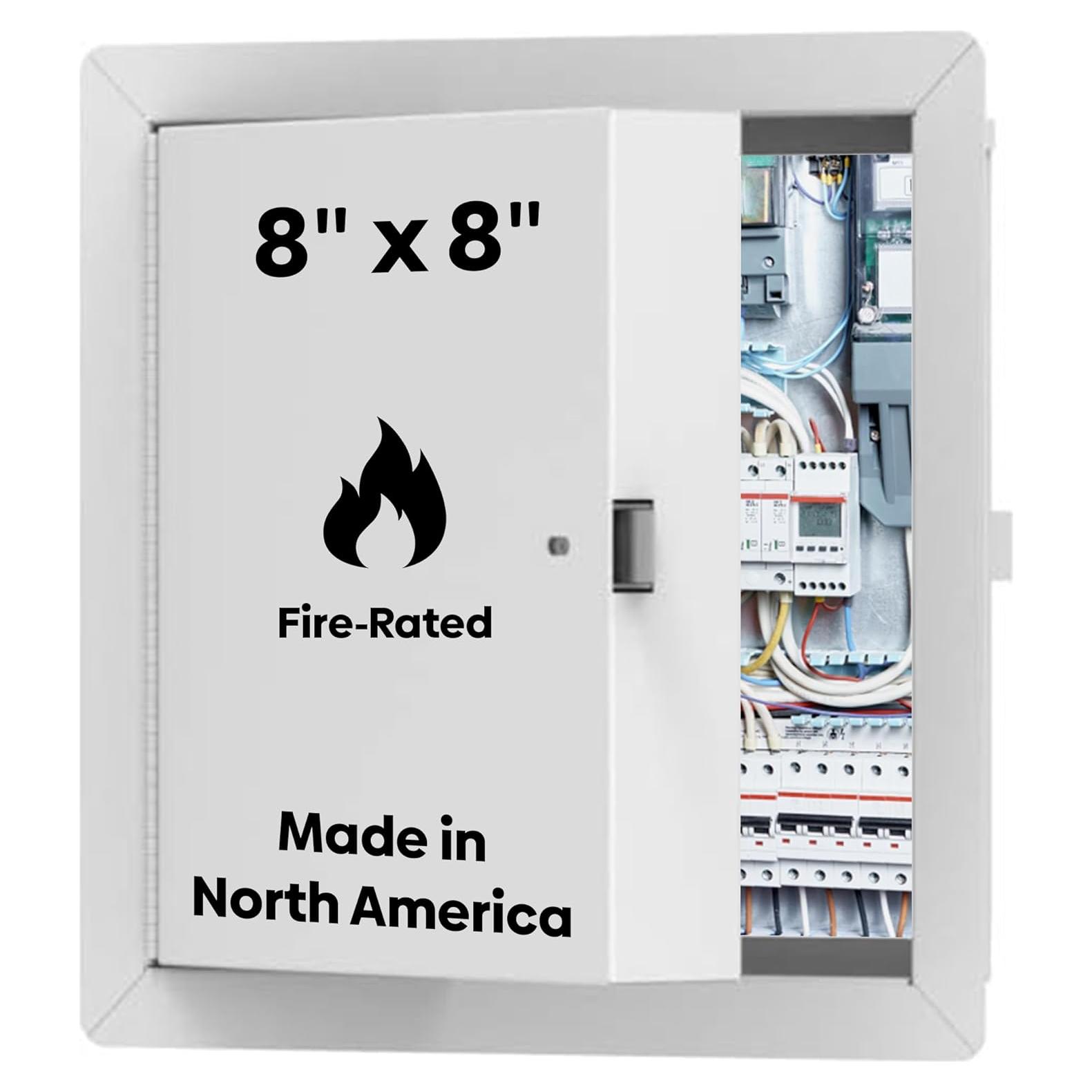 Puerta de Acceso Aislada 20-gauge BA-FRI 20x20 cm Blanca