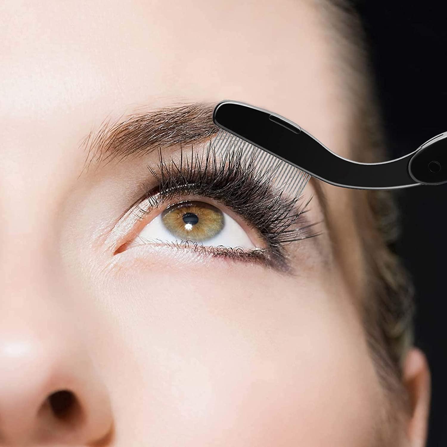 Peina Plegable para Pestañas Docolor DO-JMS11 Metal