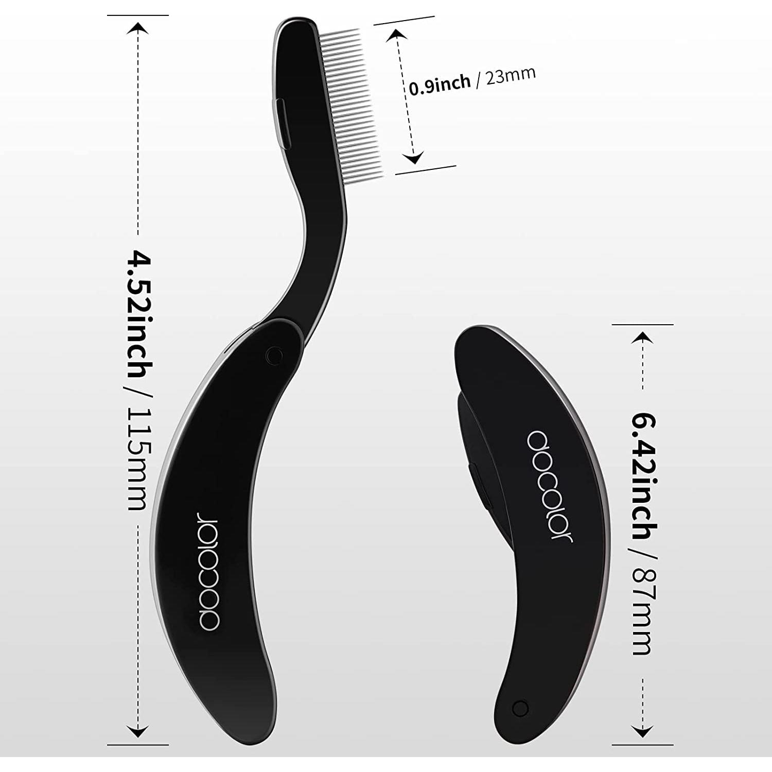 Peina Plegable para Pestañas Docolor DO-JMS11 Metal