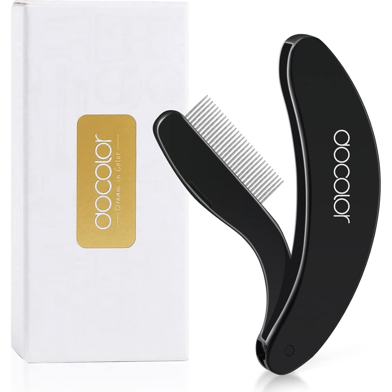 Peina Plegable para Pestañas Docolor DO-JMS11 Metal