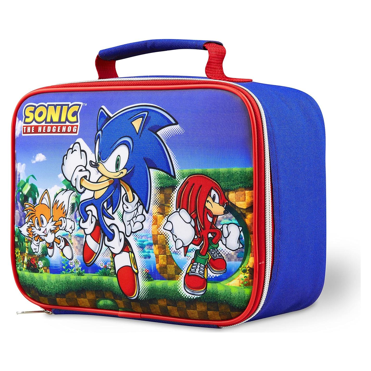 Bolsa Térmica Sonic The Hedgehog para Almuerzo 26x9x19cm