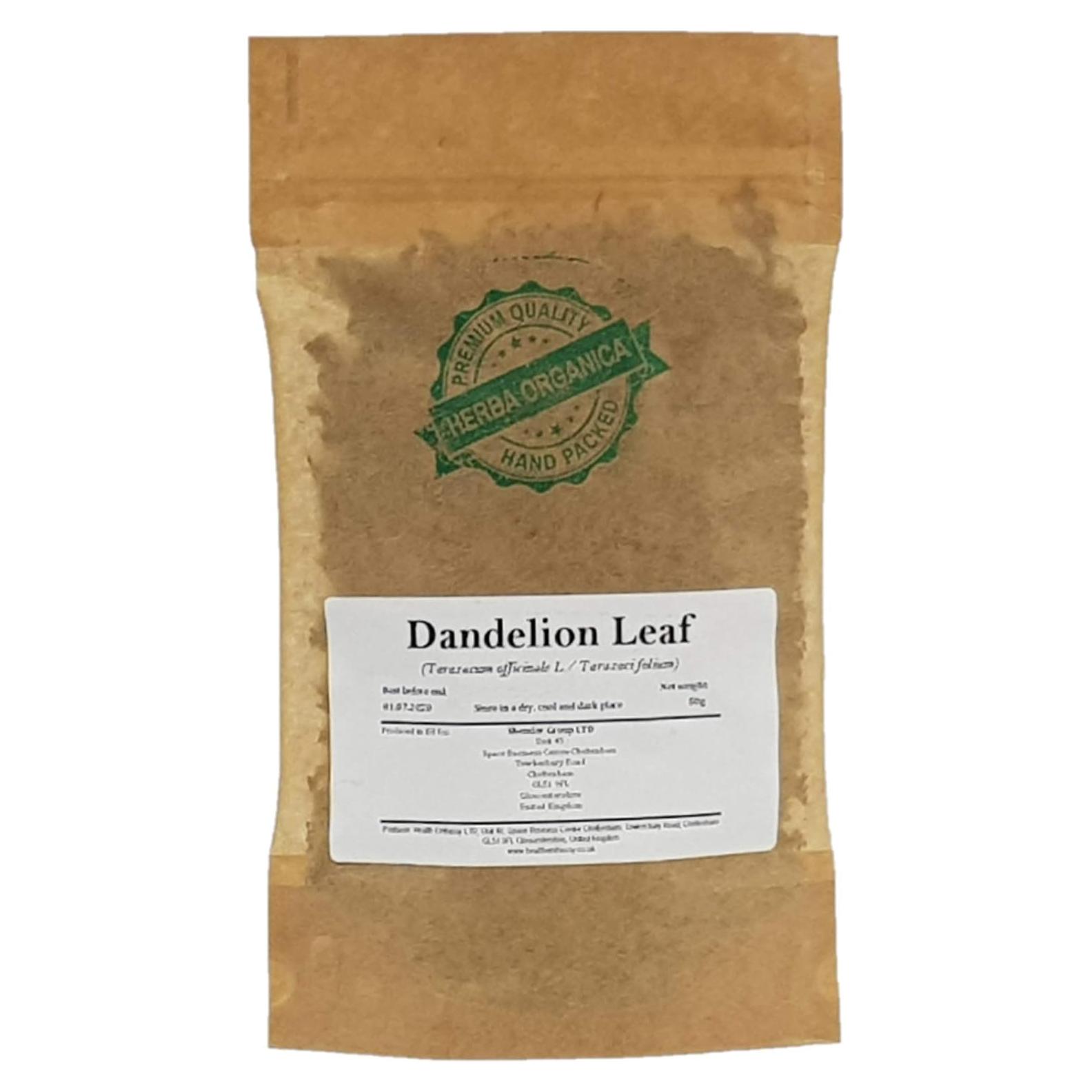 Hoja de Diente de León Orgánica Herba - 50g Puro y Natural