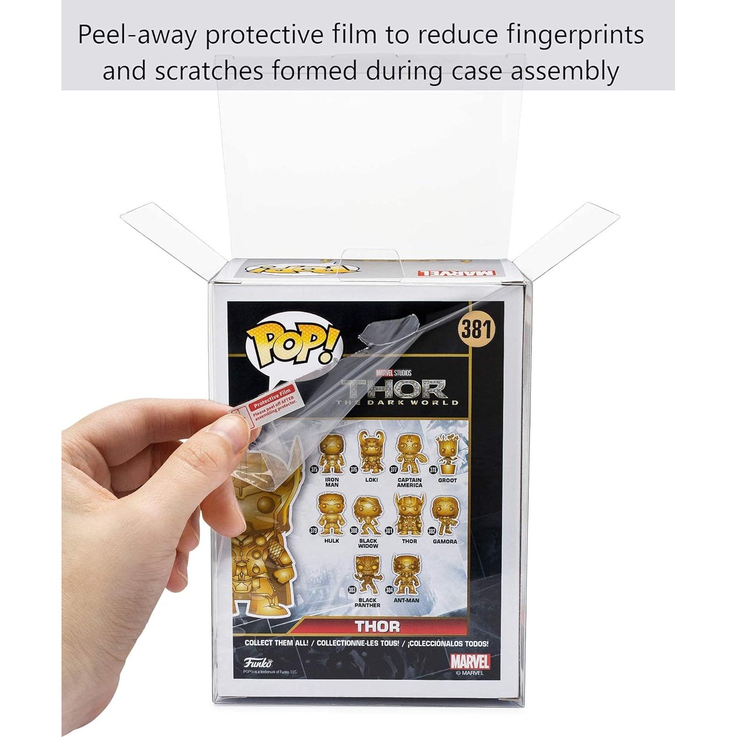 Fundas Protectores TitanShield 0.5mm para Figuras Pop 20 Unidades