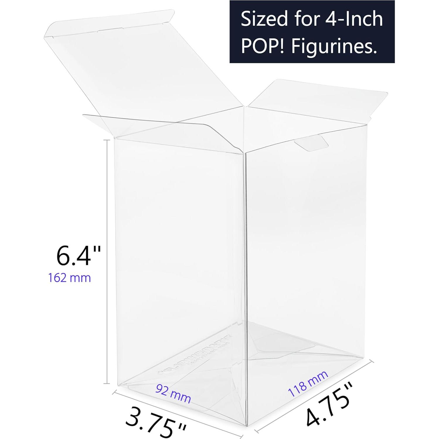 Fundas Protectores TitanShield 0.5mm para Figuras Pop 20 Unidades