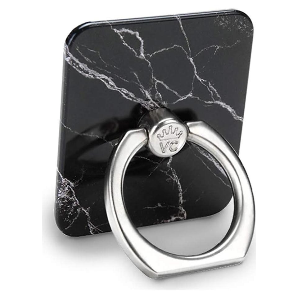 Soporte para teléfono Velvet Caviar - Anillo de agarre mármol negro