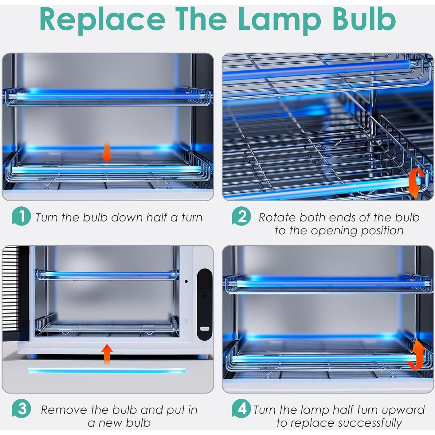 Máquina de Limpieza UV 17L BRBLUERISE para Herramientas de Uñas