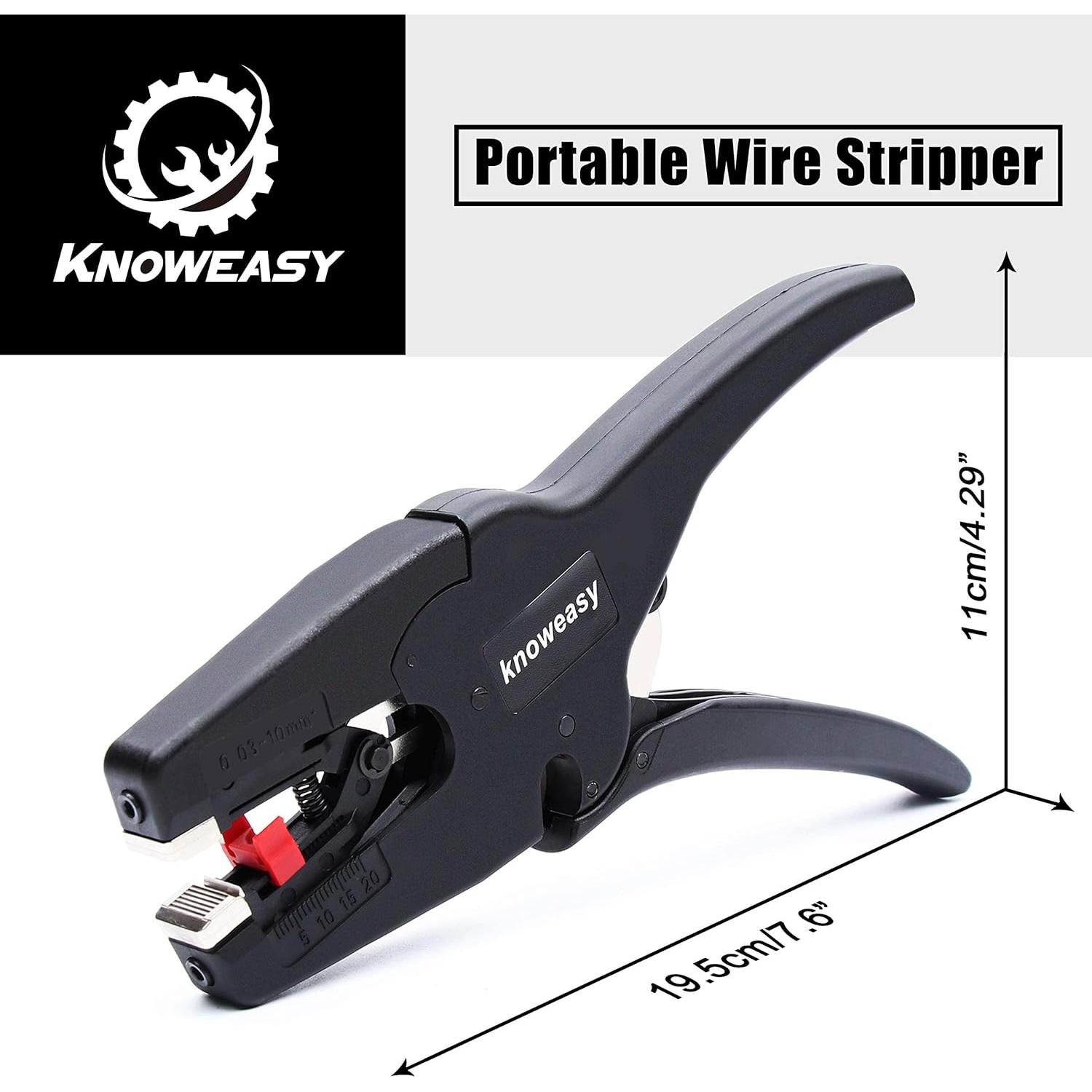 Desforrador de Cables Knoweasy D3 2 en 1 para 7-32 AWG